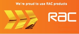 Proud to use RAC products 2