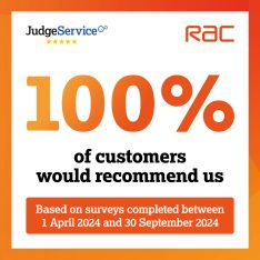 RAC award badge