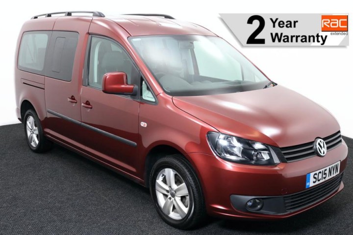 Wheelchair Accessible Vehicle Volkswagen Caddy SC15NYN Red 1 RAC