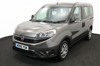 Wheelchair Accessible Vehicle FIAT DOBLO GREY MX18YOK 2
