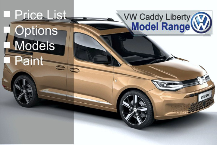 VW Caddy T5 2021 Model Range