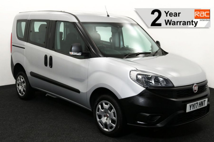 Wheelchair Accessible Vehicle Fiat Doblo Silver YY17HNT 1 rac