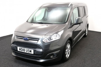 Wheelchair accessible wav Ford Tourneo Connect grey wd18usm 2