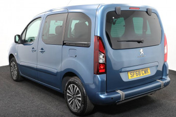 Wheelchair Accessible Vehicle Peugeot Partner Blue SF68CWK 3