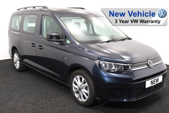 Wheelchair accessible vehicle VW CADDY blue 1 vw