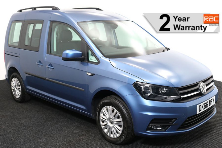 1.Wheelcha Friendly car VW CADDY BLUE DK66BFY 1 RAC