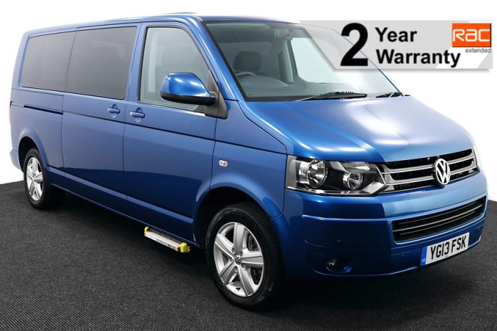 2.Wheelchair Accessible Vehicle YG13FSK Volkswagen Caravelle Blue 1