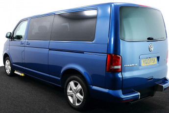 Wheelchair Accessible Vehicle YG13FSK Volkswagen Caravelle Blue 3