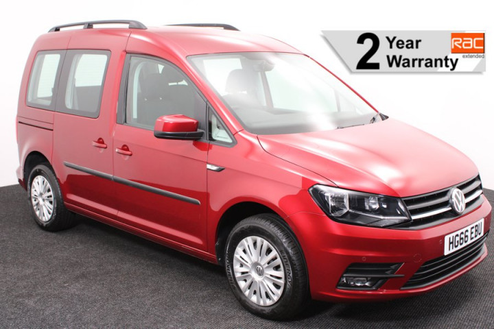 USED FOR VW CADDY HG66EBU RED 1
