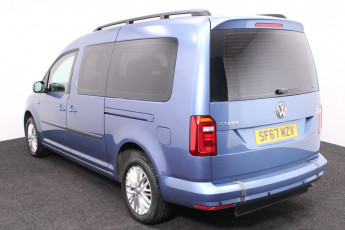 Wheelchair accessible vehicle vw caddy blue 3