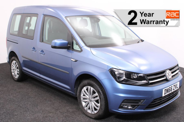 Wheelchair accessible vehicle VW CADDY BLUE 1 DN66ZVL