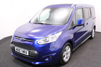Wheelchair accessible Vehicle Ford connect blue WO67MRX 2