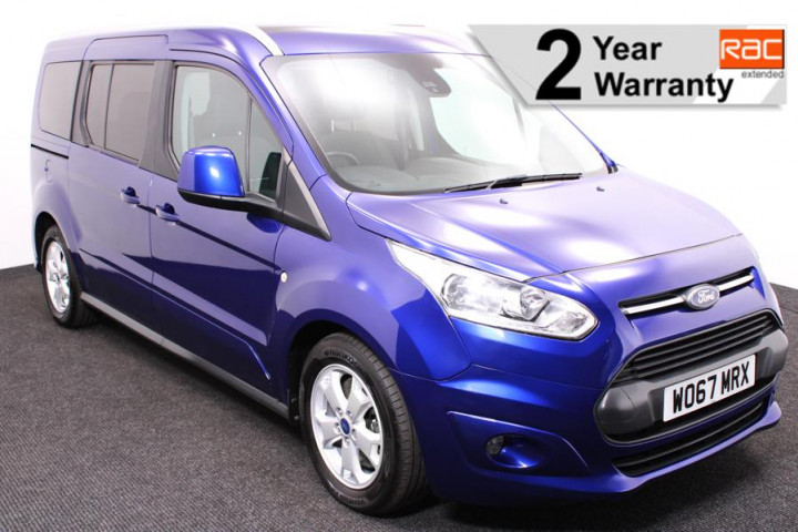Wheelchair accessible Vehicle Ford connect blue WO67MRX 1 rac