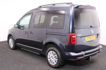 WHEELCHAIR ADAPTED VW CADDY UPFRONT BLUE 3