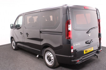 Wheelchair access vehicle Vauxhall vivaro Black NK17CPF 3