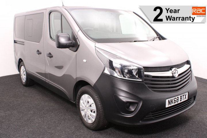 Wheelchair accessible vehicle vauxhall vivaro NK68BTX 1