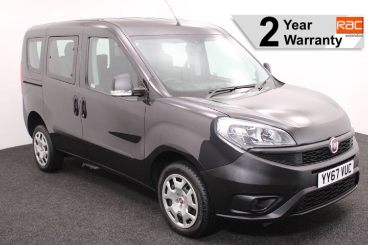 Used wheelchair accessible vehicle for sale fiat doblo YY67VUC 1