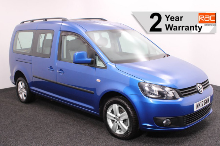 Used wav uk vw caddy blue NK12GWM 1