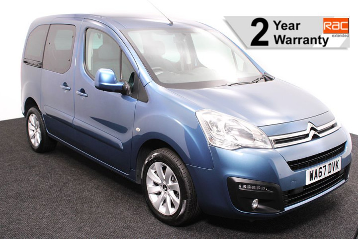 Used wheelchair accessible vehicle for sale peugeot blue WA67DVK 2