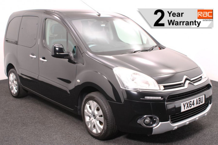 Used WAV Citroen Berlingo black YX64ABU 1