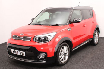 Wheelchair accessible vehicle Kia Soul red KR17OPD 2