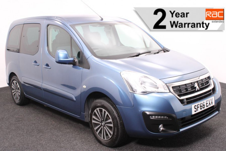 Used wav for sale peugeot partner blue SF66EXV 1