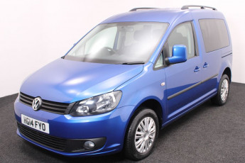 Used WAV for sale VW Caddy Blue HG14FYO 2