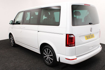 Wheelchair accessible vehicle for sale VW Caravelle WhiteBU18SKK 4