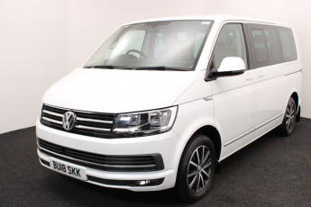 Wheelchair accessible vehicle for sale VW Caravelle WhiteBU18SKK 3