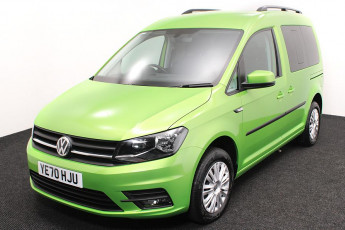 Wheelchair accessible vehicle for sale VW Caddy Green 2