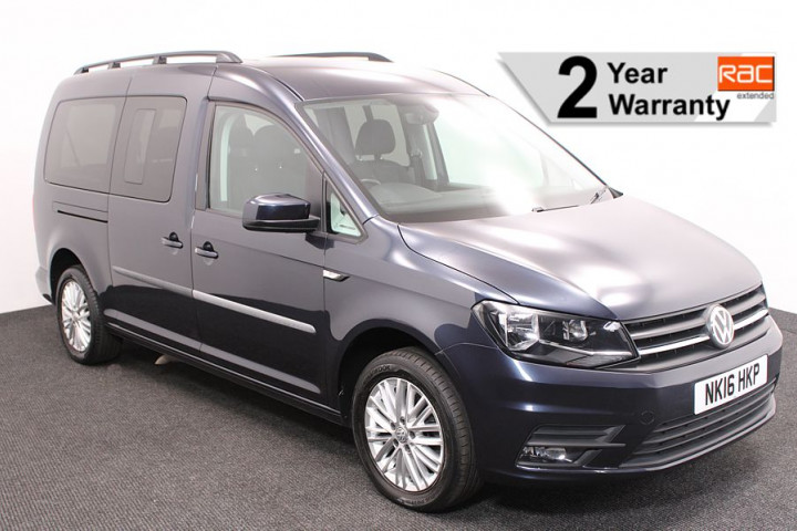 Used WAV for sale VW Caddy Blue NK16HKP 1