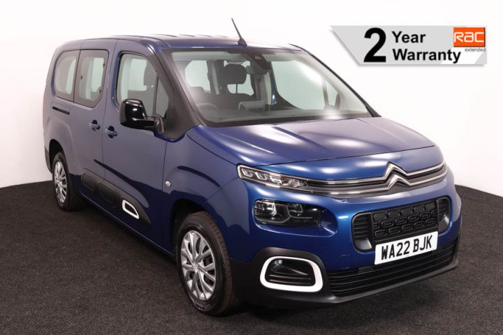 Used wheelchair accessible vehicle for sale Citroen Berlingo Blue WA22BJK 1