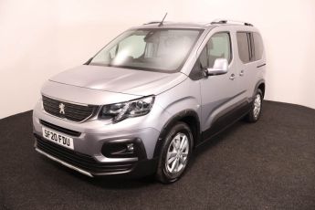used wheelchair accessible vehicle for sale Peugeot Rifter Grey SF20FDU 2
