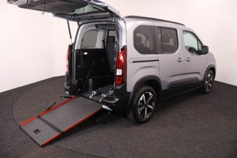 wheelchair accessible vehicle for sale Peugeot RIFTER grey sh74ytw 2