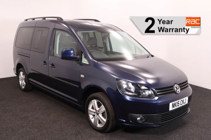 Used wav VW Caddy Blue NK15CKJ 1