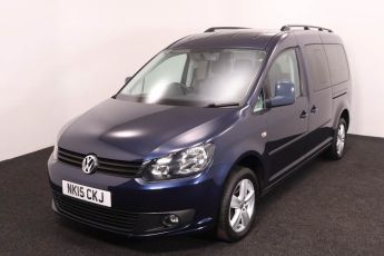 Used wav VW Caddy Blue NK15CKJ 2