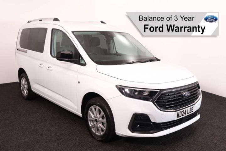 Wheelchair accessible vehicle for sale Ford Tourneo Connect White WD24LBE 1