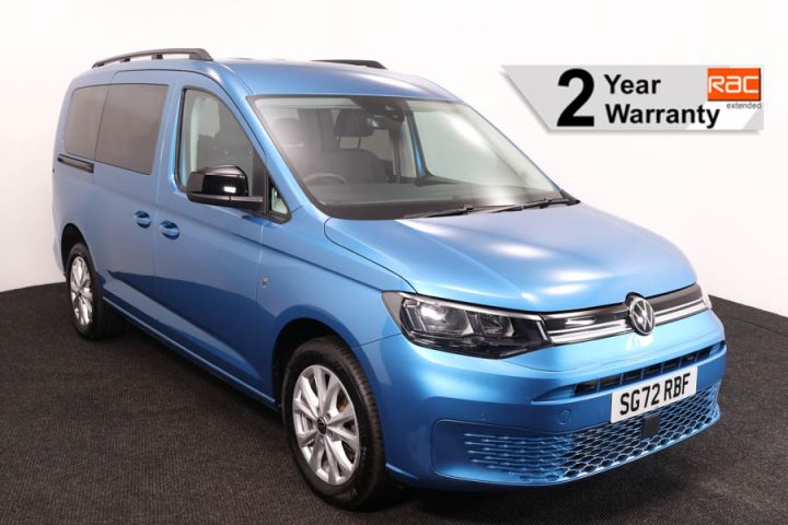Wheelchair accessible vehicles for sale VW Caddy Blue sg72rbf 1