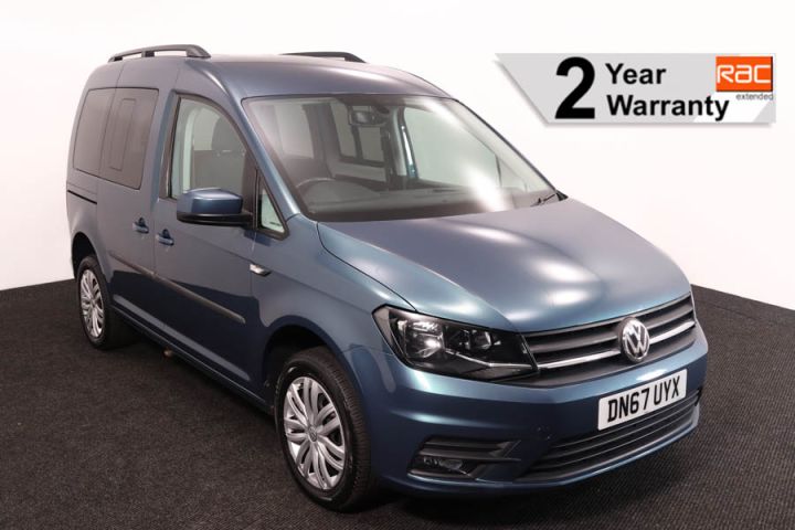 WAV FOR SALE VW CADDY BLUE DN67UYX 1