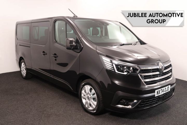 wheelchair accessible vehicle for sale Renault Black NX74OJD 1