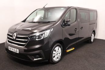 wheelchair accessible vehicle for sale Renault Black NX74OJD 2